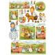 Assortimento carte dècoupage 50x70cm - Baby e Classici