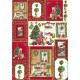 Assortimento carte dècoupage 50x70cm - Cuori e Festività