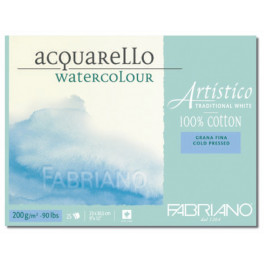 Blocco Artistico Traditional White 200gr grana fina 30,5X45,5