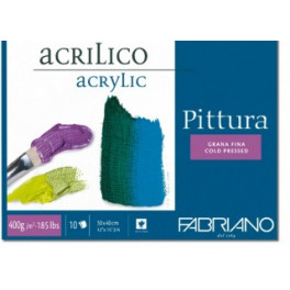 Blocco Pittura Acrilico 25X35 400gr - 10 fogli