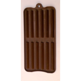 Stampo cioccolatini 12 barrette verticali