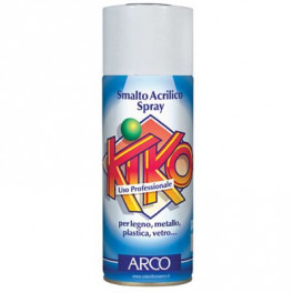 Smalto Acrilico Kiko Spray 400ml - Argento