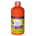 Tempera lavabile 500ml - arancio scuro