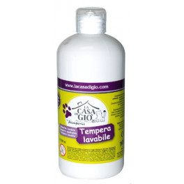 Tempera lavabile 500ml - bianco