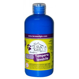 Tempera lavabile 500ml - blu