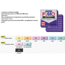 FIMO Soft Effect New color Pastel 305 - 56gr. Aqua