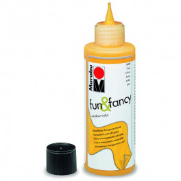 Window Color Fun & Fancy Marabu 80 ml - 019 - Giallo