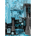 Decoupage 50x70 New York Life