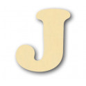 Alfabeto in balsa J h cm. 10