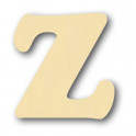Alfabeto in balsa Z h cm. 10