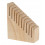Portacarte in legno cm.8x3,5x10 h