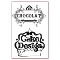 Timbro acrilico cm. 7x11 Cake ciesign